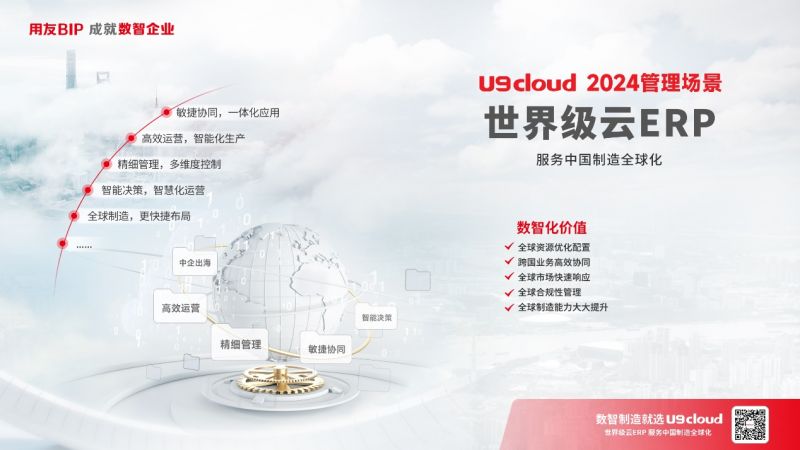 世界级云ERP用友U9 cloud服务中国制造全球化!(图2) 世界级云ERP用友U9 cloud服务中国制造全球化!(图2)