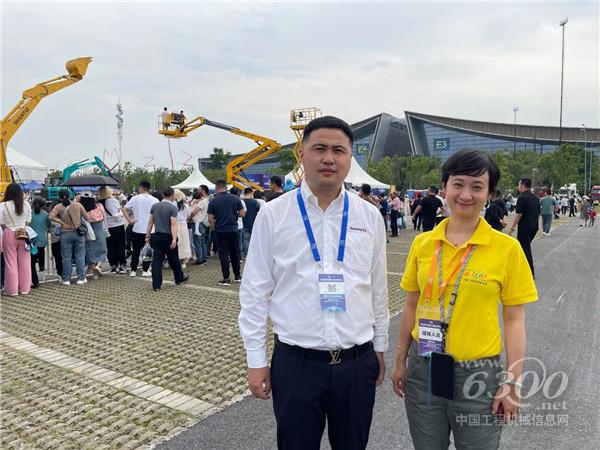 2023CICEE现场实力出圈!中国工程机械信息网专访欧历胜(图1) 2023CICEE现场实力出圈!中国工程机械信息网专访欧历胜(图1)