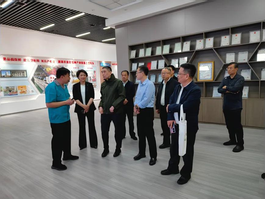 中国机械工业联合会调研山西运城盐湖区农机生产和社会化服务工作(图1)