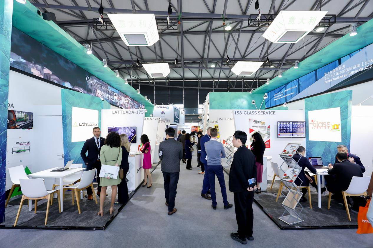 意大利展团在第33届中国国际玻璃工业技术展展现产业优势(图1)