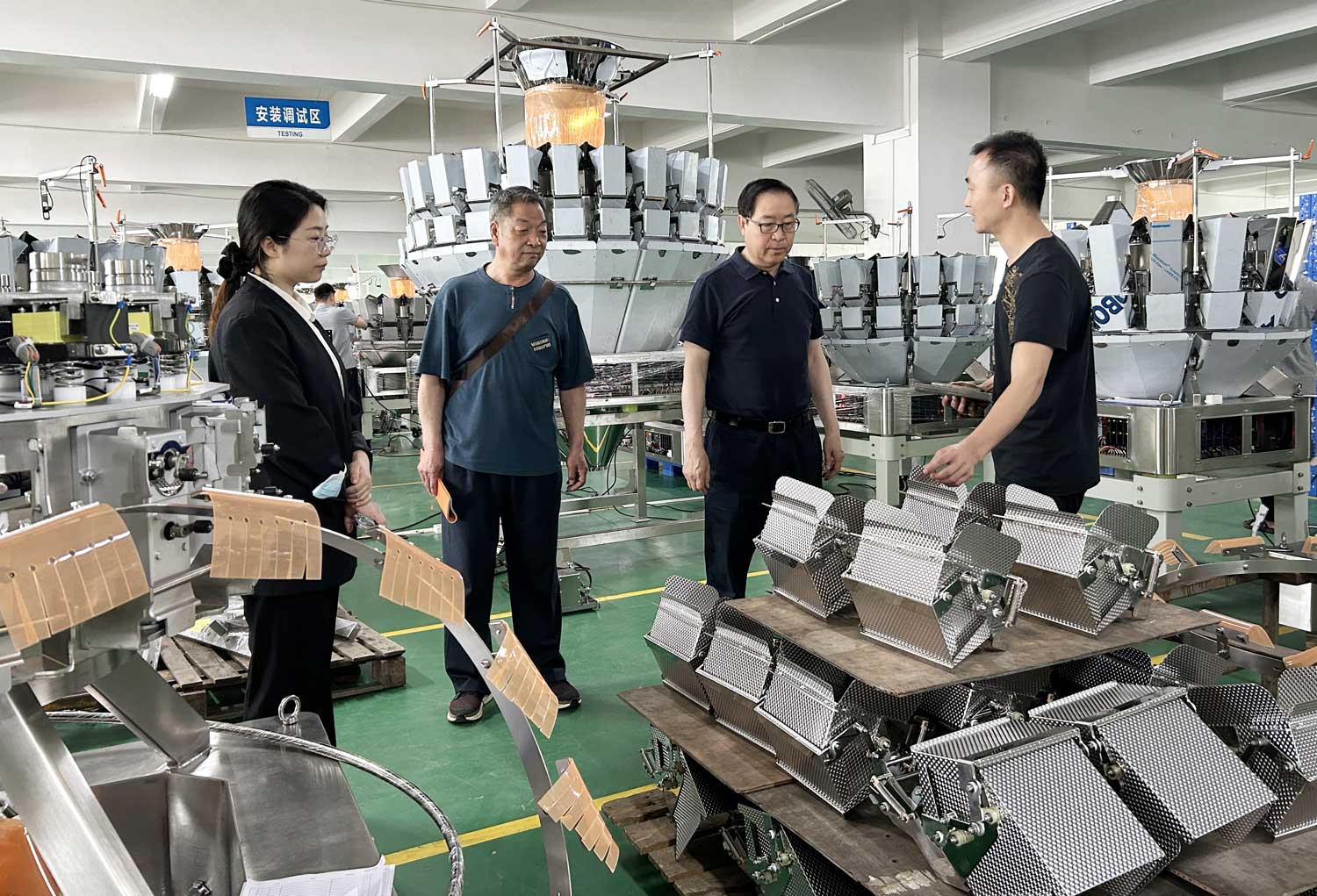 中国食品和包装机械工业协会协会领导赴广东企业走访调研(图4) 中国食品和包装机械工业协会协会领导赴广东企业走访调研(图4)
