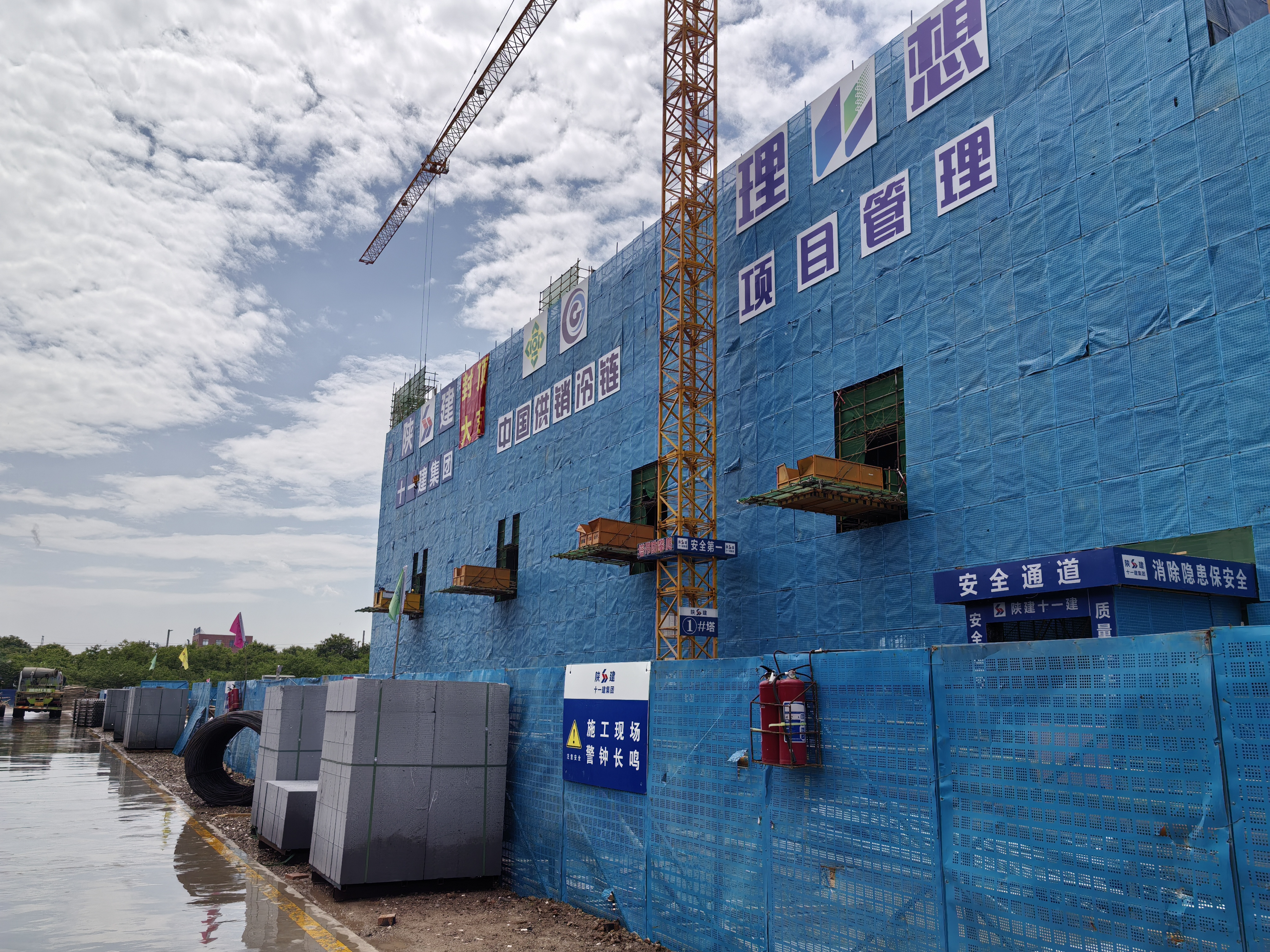 咸阳秦都：重点项目建设“快马加鞭”添动能(图1)