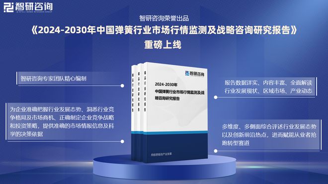 弹簧行业分析!中国弹簧行业市场发展前景研究(2024版)(图1) 弹簧行业分析!中国弹簧行业市场发展前景研究(2024版)(图1)