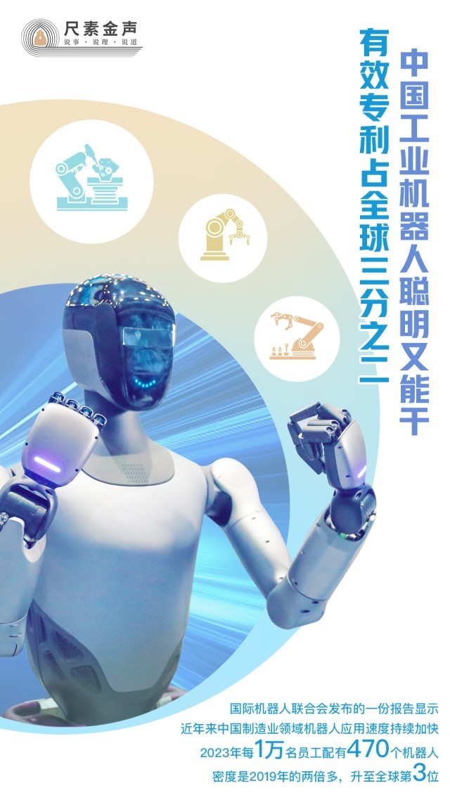 有效专利占全球23中国工业机器人聪明又能干(图1) 有效专利占全球23中国工业机器人聪明又能干(图1)
