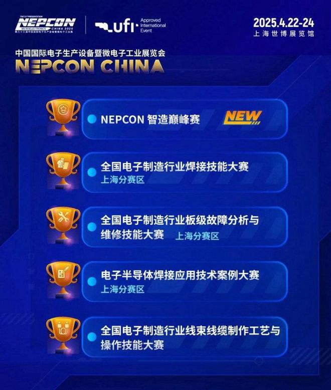 参观预登记通道开启！探索电子制造新边界NEPCON China 电子展2025年4月22-24日邀您抢占未来先机(图6)